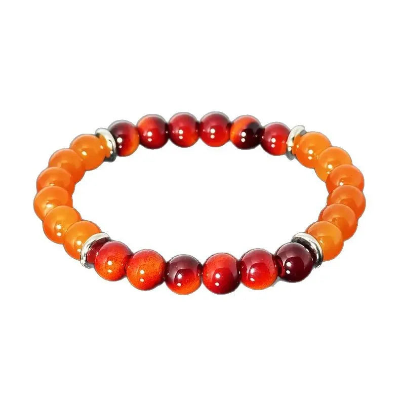 Money Good Luck Energy Jewelry Natural Citrine Tigers Eye Stone Bracelet Women Men Da alternate view