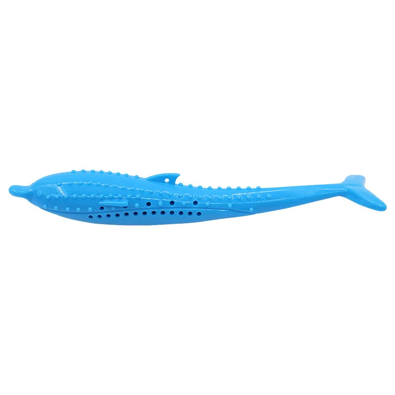 Cat Chew Toy Catnip Bite Resistant Simulated Fish Kitten Toy Silicone Teeth Cleanin additional angle