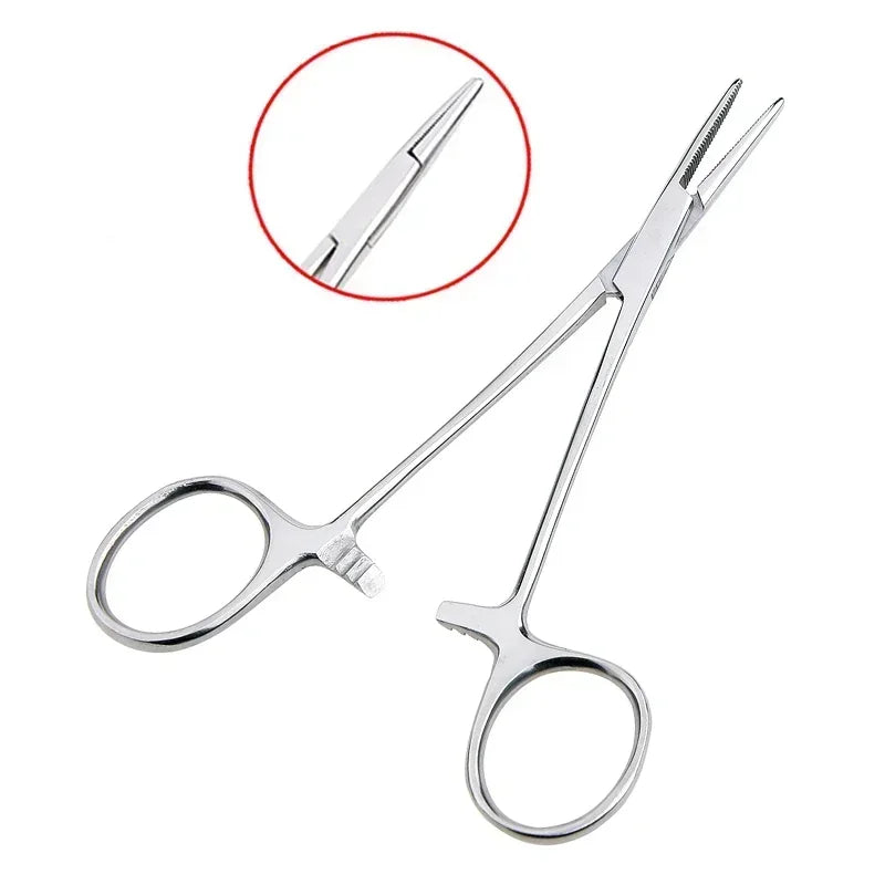 Multifunctional Hemostatic Forceps | Stainless Steel Surgical Clamp for Fishing, Arts alternate view
