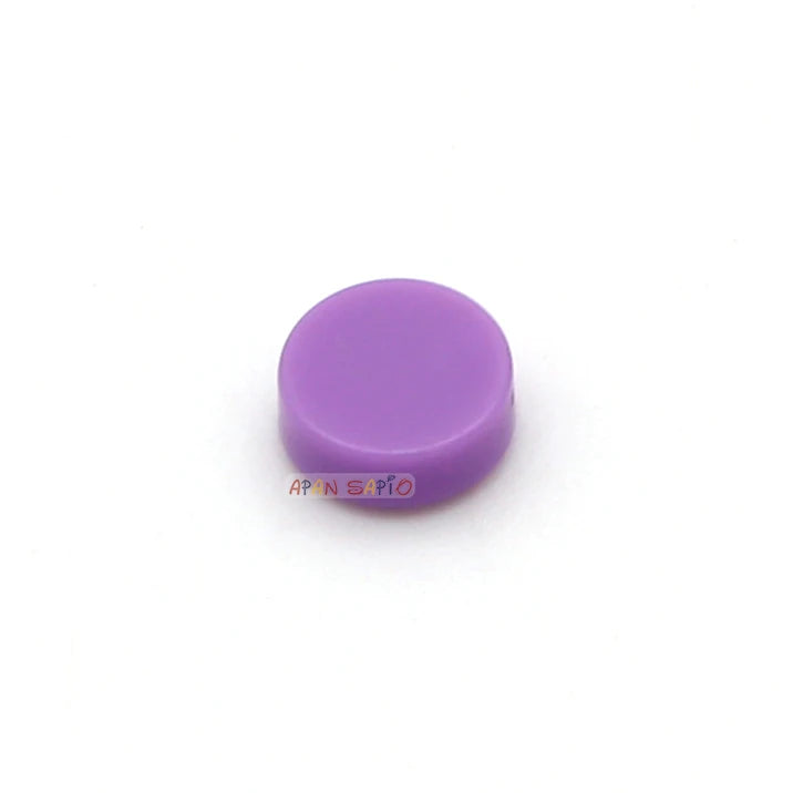 100pcs 1x1 Round Building Blocks Bricks | 33 Color DIY Educational Toy Set detail view