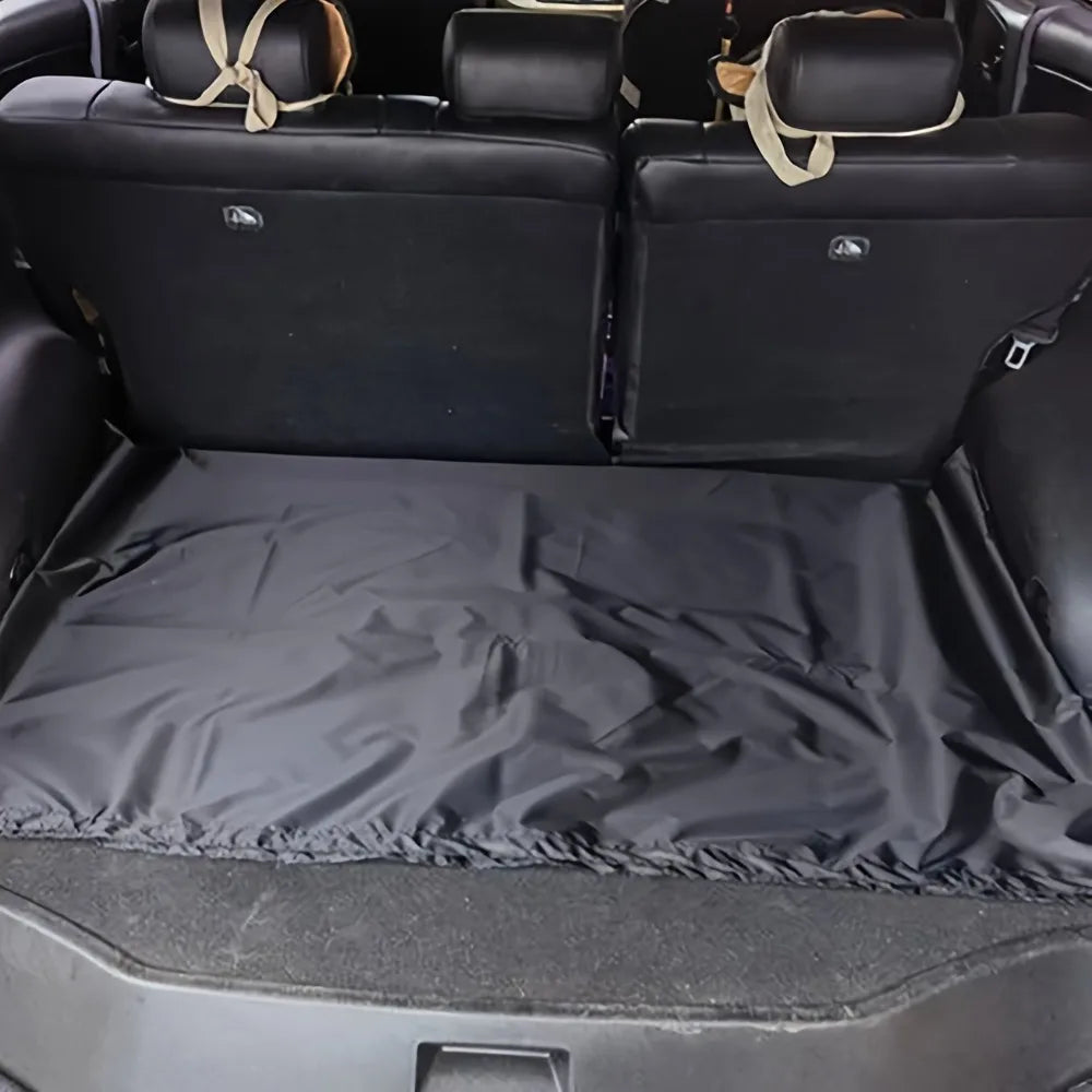 Car trunk mat,waterproof mat for all cars,Anti-fouling Waterproof Luggage Trunk Mat fo close-up view
