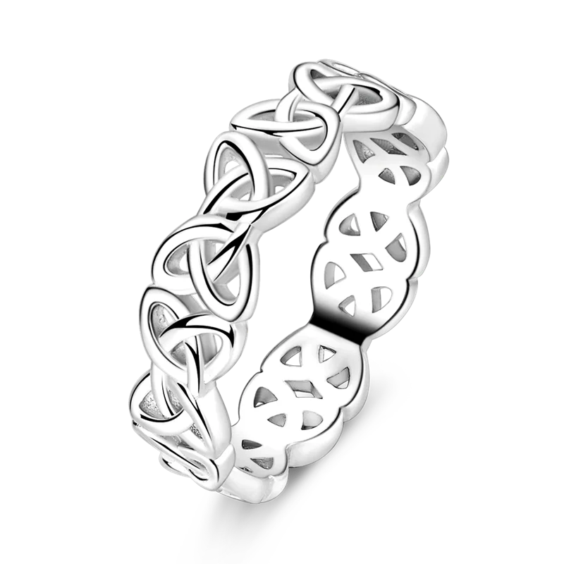 Daisy 925 Sterling Silver Wedding Ring | Sparkling Zircon Engagement Jewelry additional angle