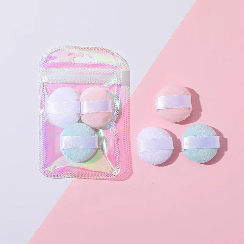 Mini Finger Puff Set | Professional Cosmetic Sponge for Concealer and Foundation additional angle