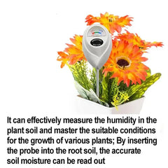 Soil Moisture Meter for Plants | No Battery Needed Gardening Tool close-up view