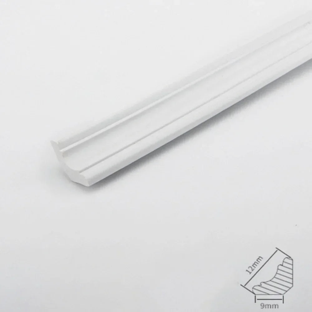 Self-Stick Wall Skirting Trim | 3D Flexible Border Decorative Line additional angle