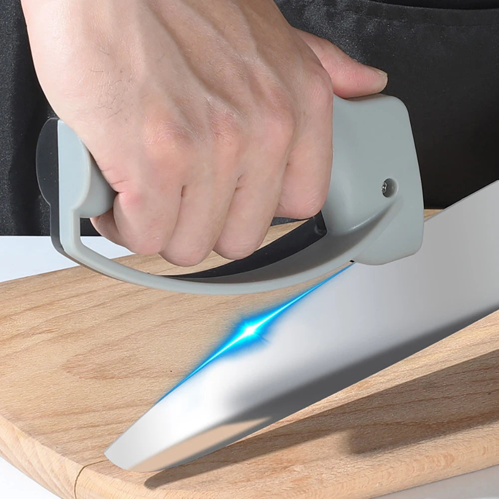 New Household Kitchen Sharpener Knife Sharpeners Convenient Manual Quick Whetstone additional angle