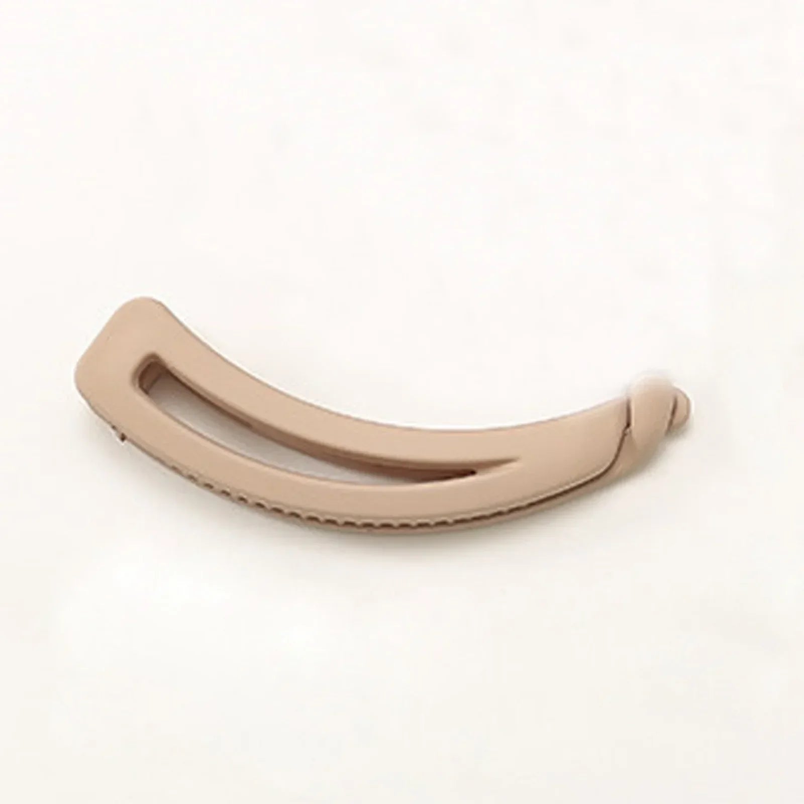 Solid Color Frosted Banana Clip Fashion Banana Ponytail Holder Korean Style Hair Clip Hairpins Barrettes Women Hair Accessories