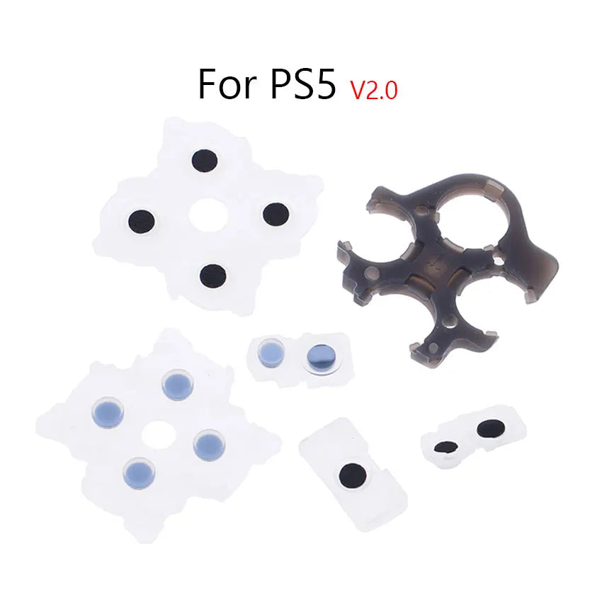 Universal Conductive Rubber Pad Set | Compatible with PS5 V1 V2 PS4 Pro Slim PS3 PS2 C close-up view