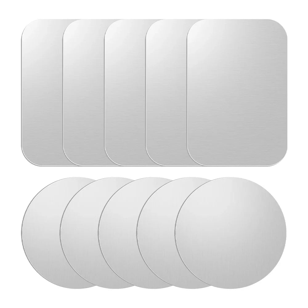 1/2/5/10pcs Magnetic Metal Plate Disk Car Phone Holder Stickers Magnetic Patch Sticke alternate view