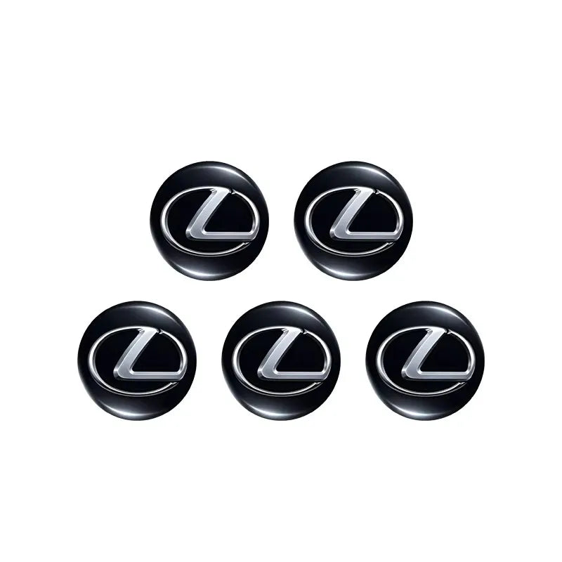 14/15MM Car Remote Key Sticker Aluminum Emblem Decoration Decal For Lexus detail view