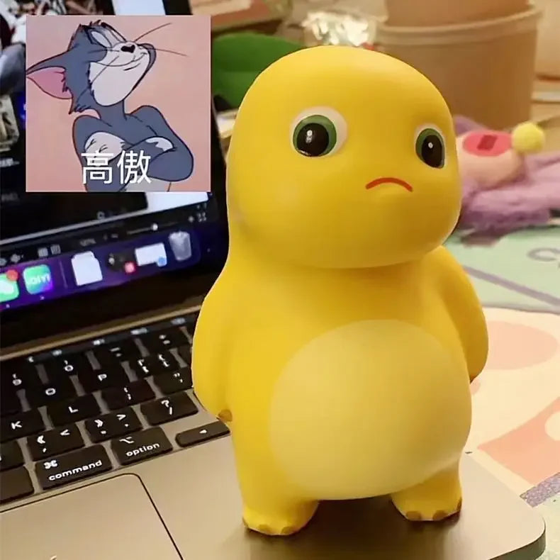 Mini Squishy Milk Dragon | Slow Rebound Stress Relief Toy close-up view