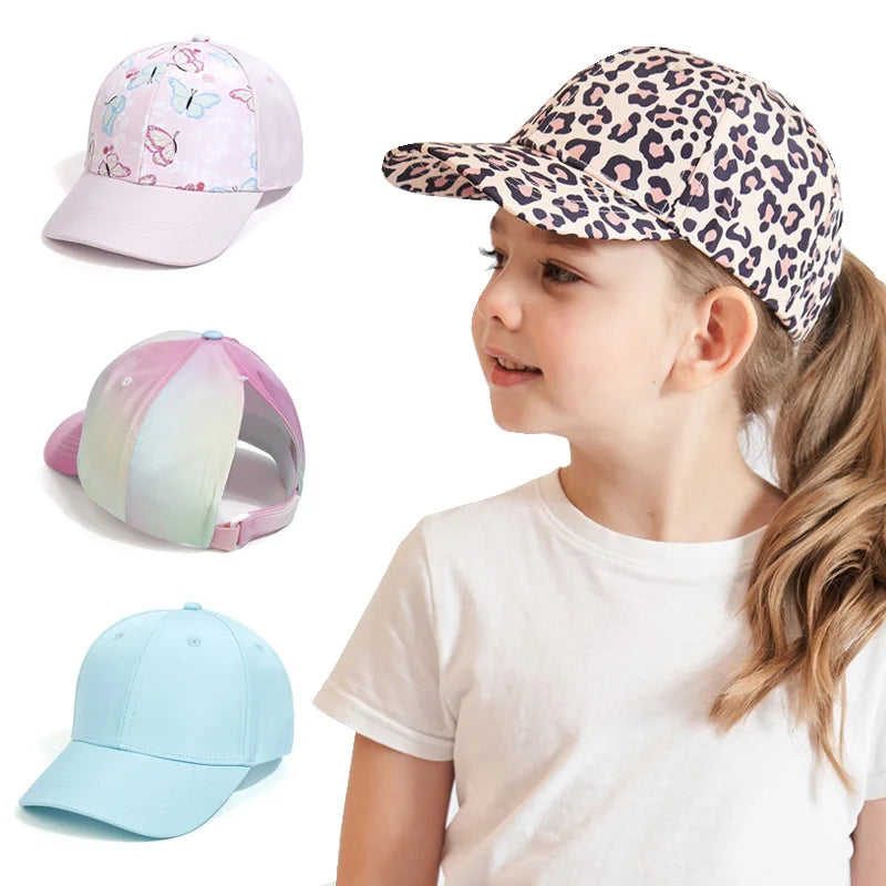 Mother Kids Baseball Caps for Girls Accessories Summer Child Girl Sun Hat Sports Travel Children Cap