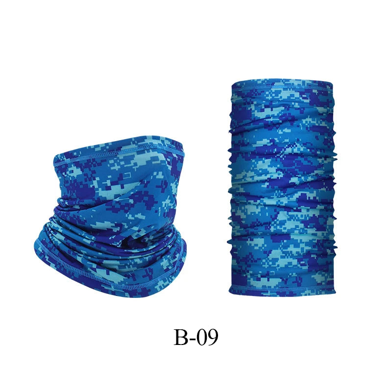 Outdoor UV Protection bandana Scarf Neck Warmer Multifunctional Fishing Hiking Cyclin lifestyle view