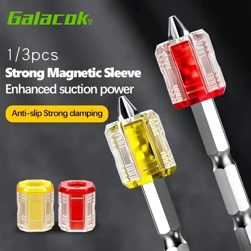 Magnetizer and Demagnetizer for Screwdriver Bits | 1/4 Inch Magnetic Tool Set