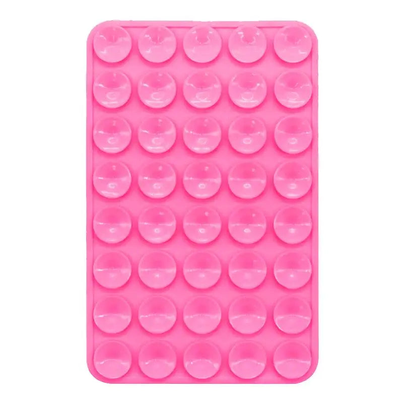 Silicone Suction Cup Phone Holder Multi-Functional Anti-slip Mobile Fixture Pad Double Sided Detachable For iPhone Huawei Tablet