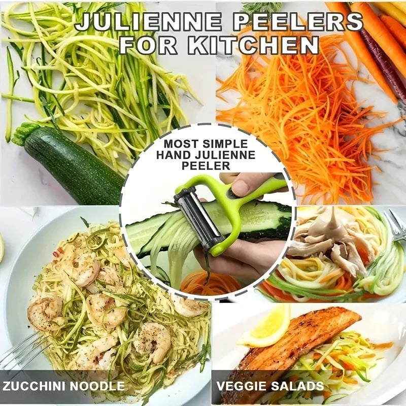 1pc 3in1 Multi Fruit Vegetable Peeler Grater Shredder | Kitchen Essential Multifunc additional angle