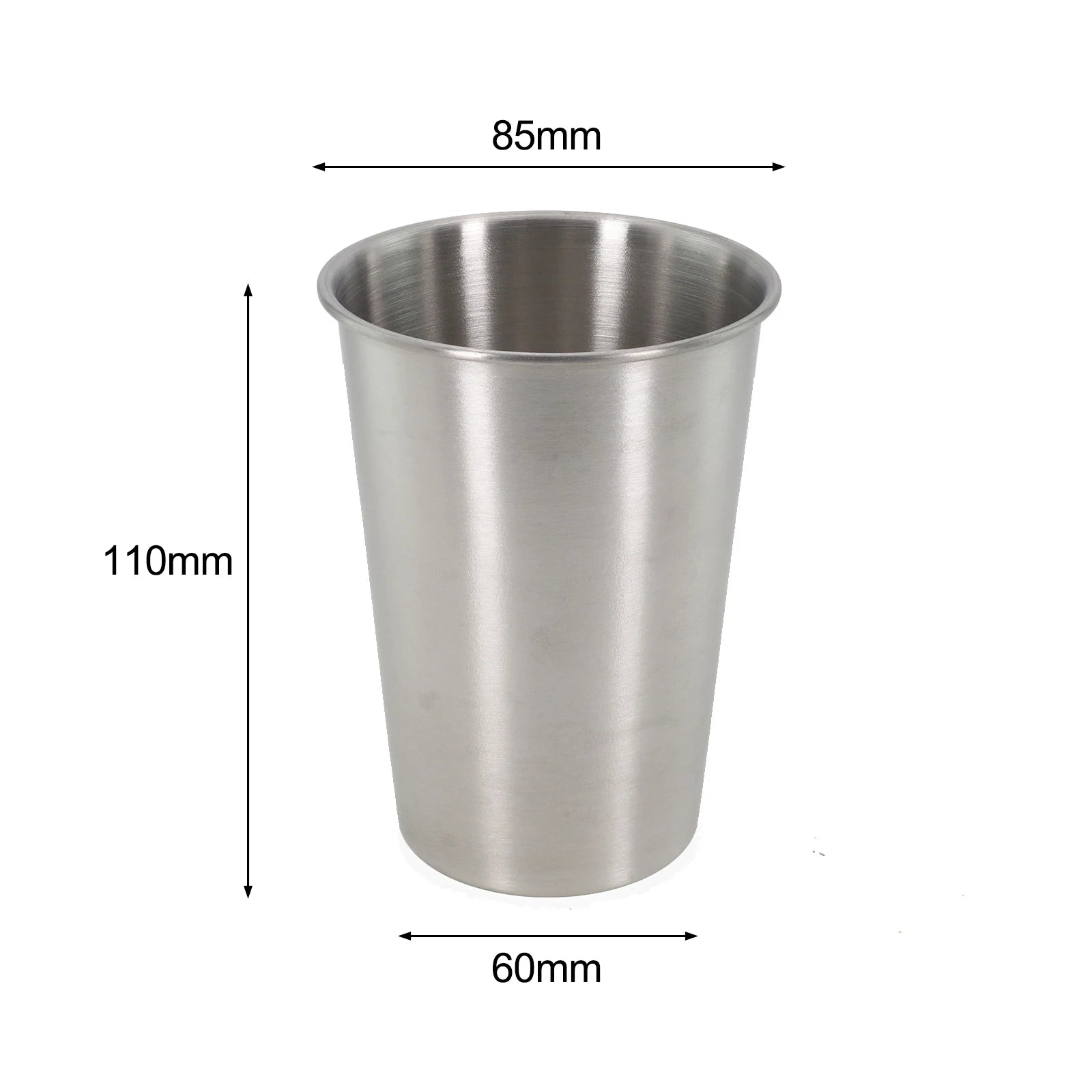 240/300/350/400/500ml Stainless Steel Beer Cup Drinking Mug For Camping Party Coffee lifestyle view