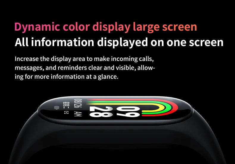 For Sports Smart Watch Music Control Fitness Calorie Track Bracelet Phone Message Rem alternate view