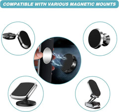 50/1PCS Metal Plate Disk for Magnet Car Phone Holder Round Iron Sheet Stickers Car Mag close-up view