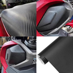 3D Carbon Fiber Black Car Sticker Vinyl Wrapping Film - Onlytenbucks.com