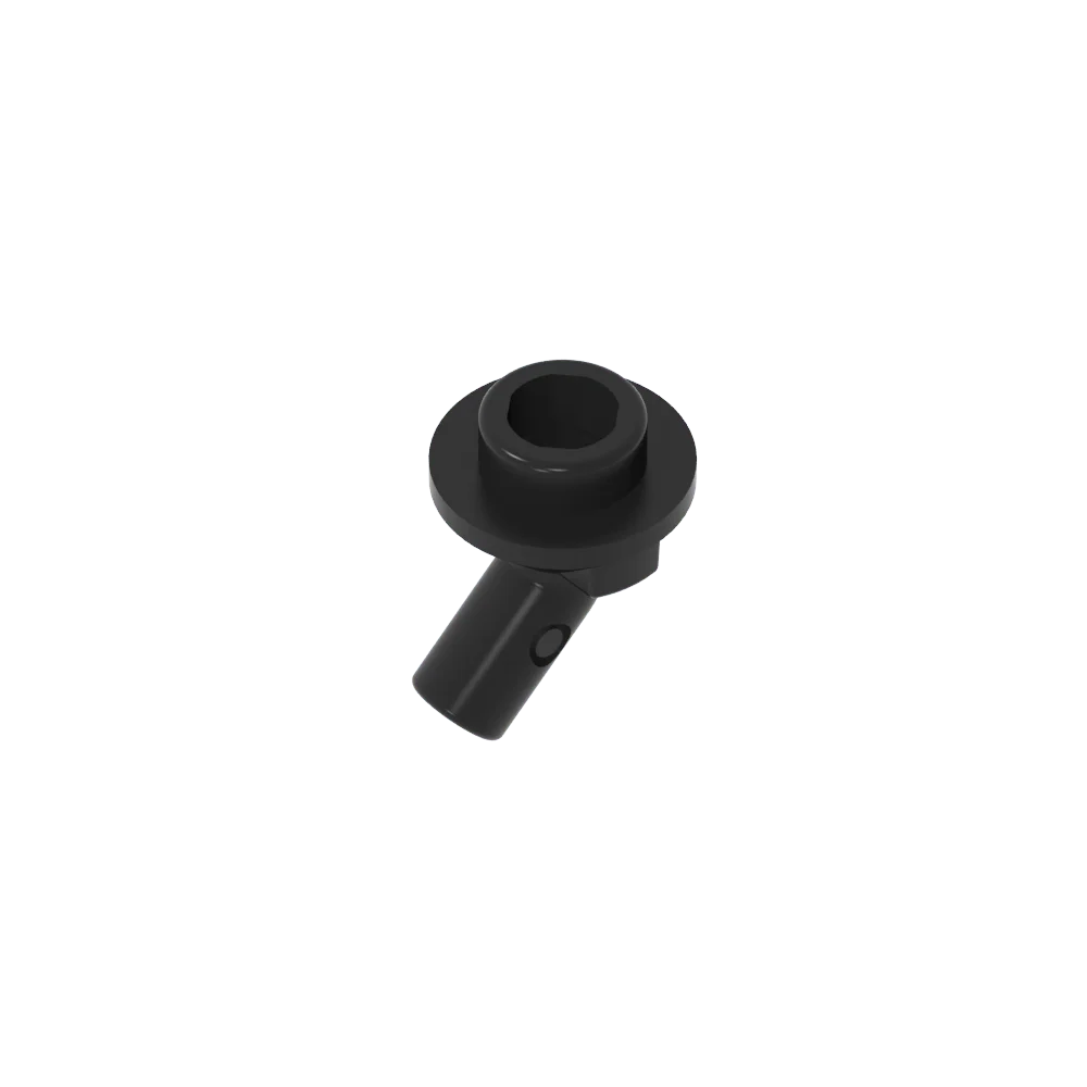 Gobricks GDS-2192 Bar, Angled with Stud on End | Compatible with Lego 65578 Technical Bu detail view