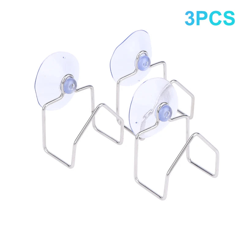 1/2/3Pcs Stainless Steel Sink Organizer Drain Rack with Suction Cup Dish Drainer Spon alternate view