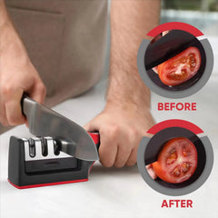 Tungsten Carbide Knife Sharpener | Stainless Steel Kitchen Sharpening Tool alternate view