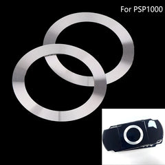 PSP 1000 UMD Game Console Outer Steel and Copper Decorative Back Cover Ring - 1PCS Replacement Part.