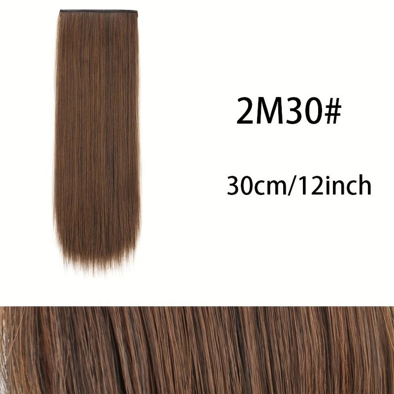 Synthetic Seamless Hair Pads Clip In | Increase Volume Top Hairpiece detail view