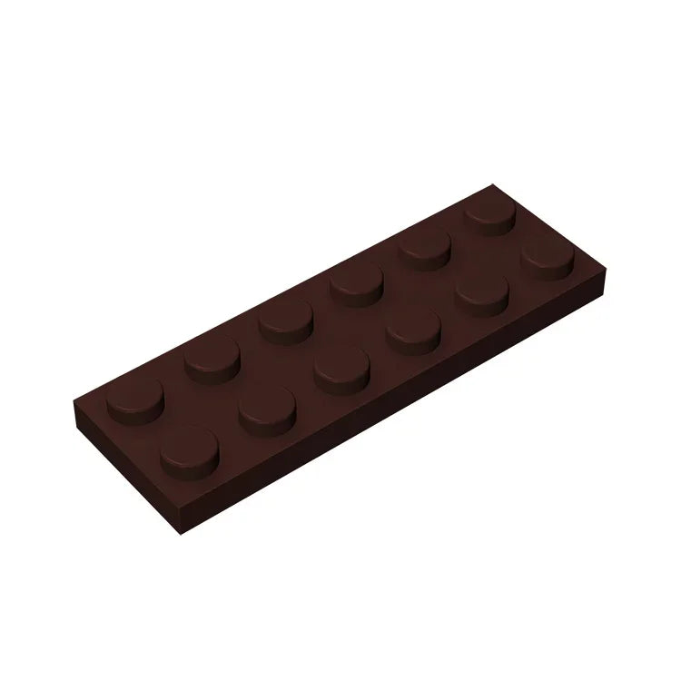 Plate 2 x 6 Building Block | Compatible Building Brick for DIY Creations lifestyle view