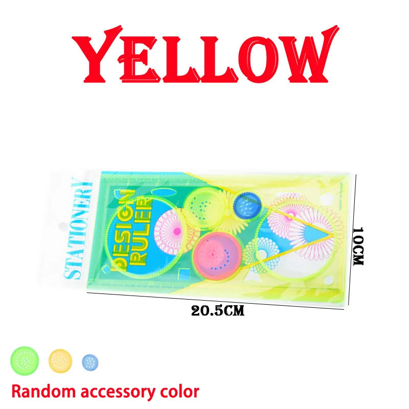 Geometry Spirograph Drawing Stencils Set Painting Template Art Crafts Creative Kids E alternate view