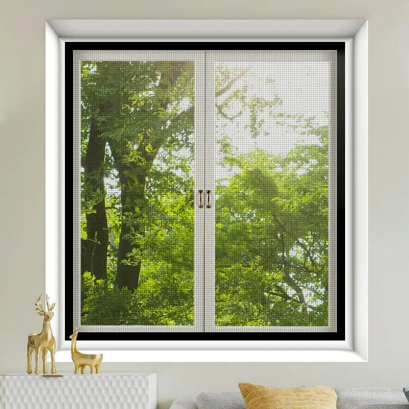 Self-Adhesive No-Drill Mosquito Net for Windows | DIY Insect Screen alternate view