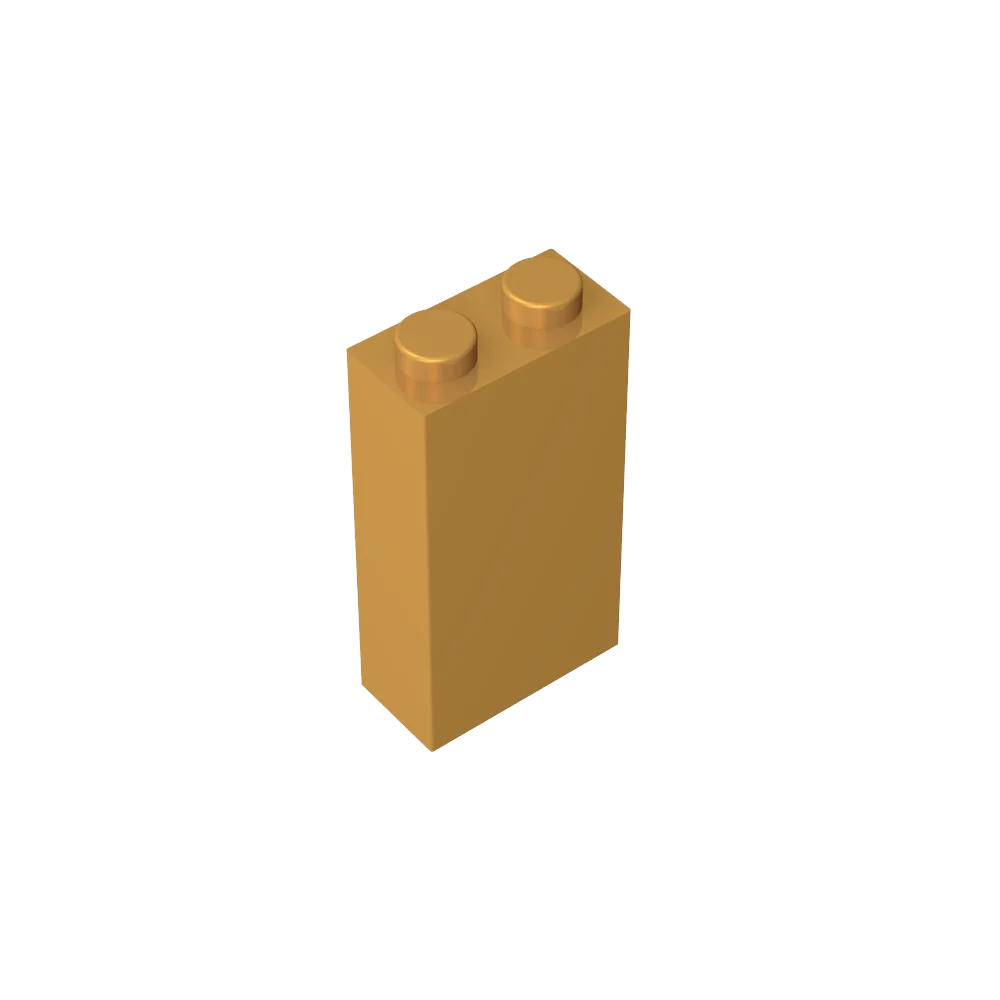 Gobricks GDS-1405 Brick 1 x 2 x 3 | Compatible Building Block for DIY detail view