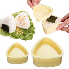 Triangles Sushi Mold Onigiri Maker | Japanese Bento Kitchen Gadget Set