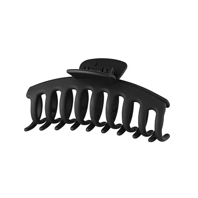 Korean Solid Large Hair Claws Elegant Frosted Acrylic Hair Clips Hairpins Barrettes Headwear for Women Girls Hair Accessories