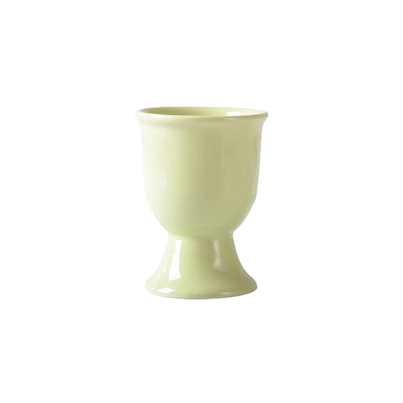 Egg Cup Holders Candy Color | Ceramic Creative Serving Cups Breakfast alternate view