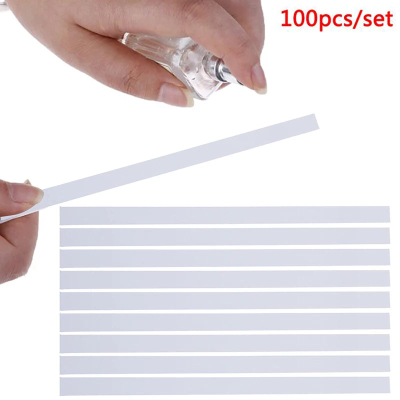 Perfume Test Strips 100-Pack | Aromatherapy Scent Testing Paper close-up view