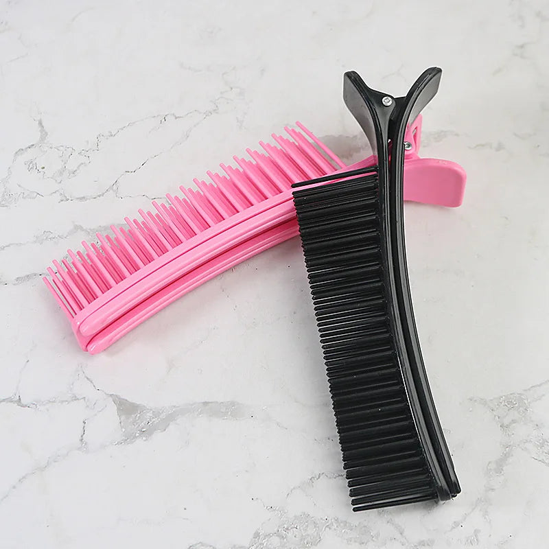 Plastic Salon Hair Clips for Sectioning, Coloring and Highlighting
