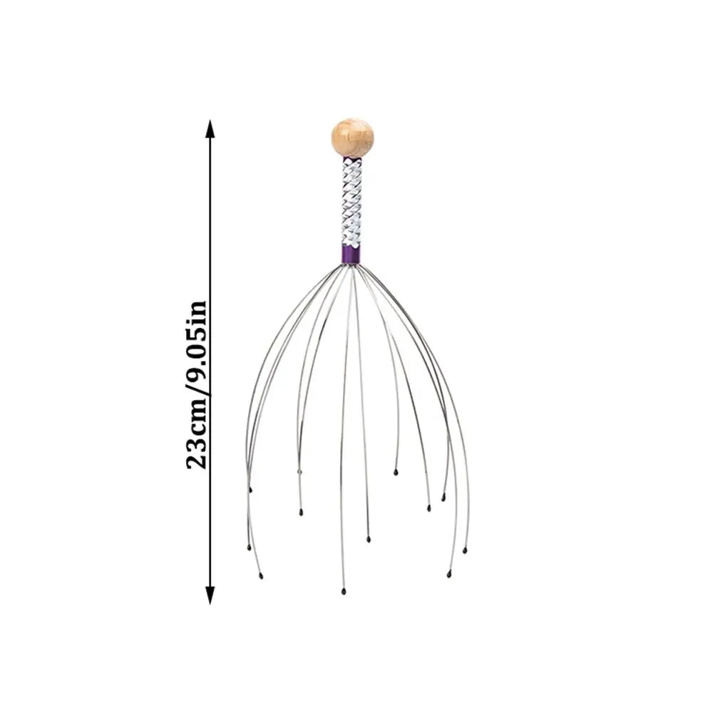 Wooden Cat Massager | Relaxing Claw Care Tool for Pets additional angle