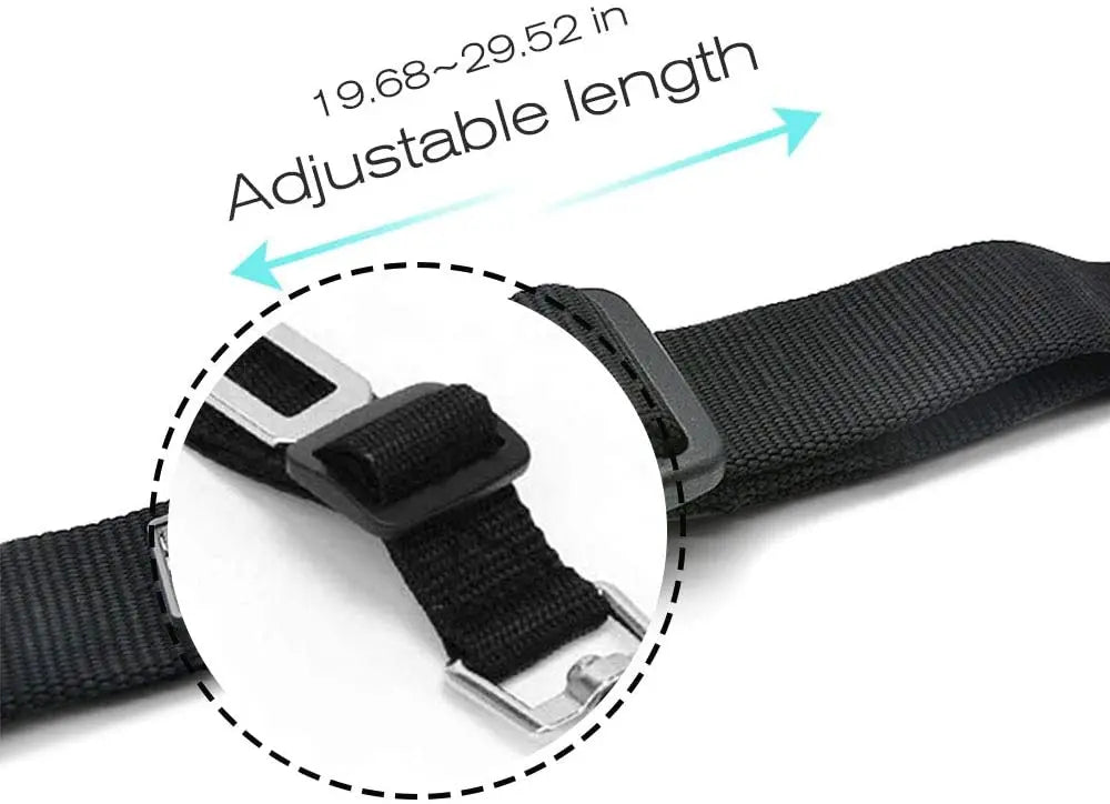 Dog Seat Belt | Quick Release Pet Safety Belt for Car Travel detail view