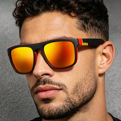Fishing Polarized Square Sunglasses Sports Driving Fishing Shades Outdoor Eyewear for Cycling
