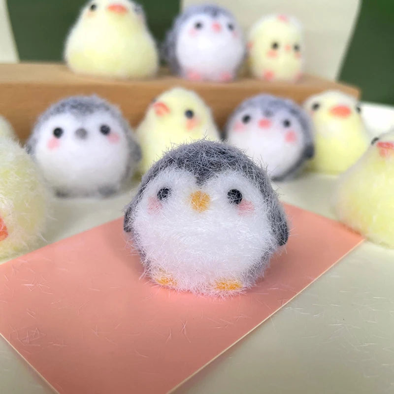 Kawaii Sticky Squishy Mini Chick Pig Dog Stress Relief Toy Cute Animal Relief Squeeze Si detail view