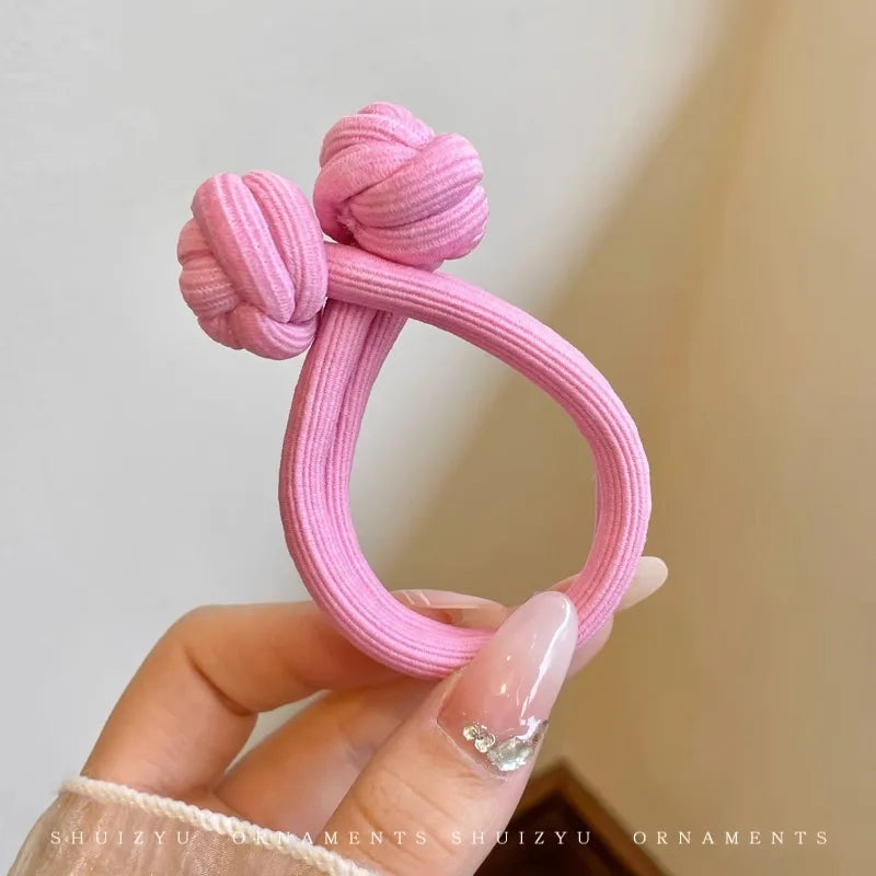 Women High Elasticity Girl Head Rope Scrunchie Hair lifestyle view