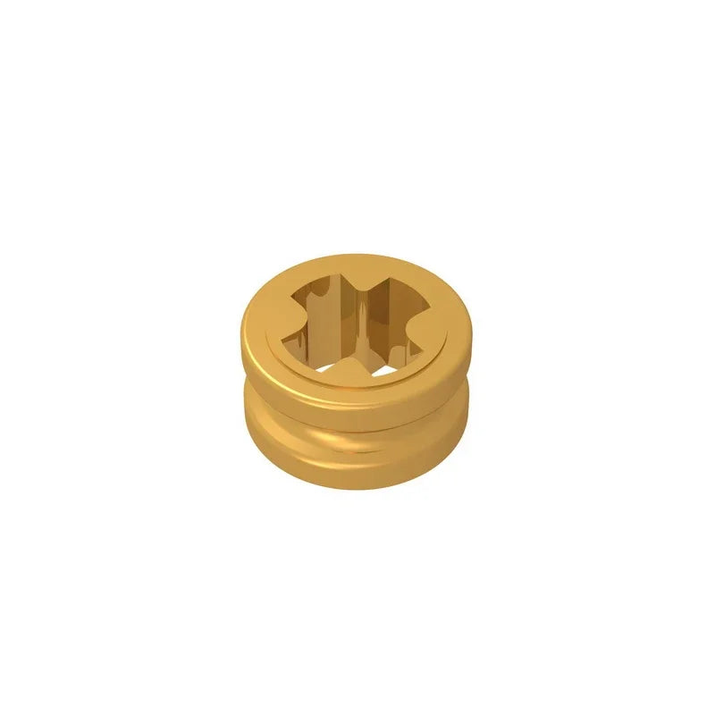 Gobricks GDS-616 Technical Bush 1/2 Smooth Building Blocks | Compatible with Lego 3212 close-up view