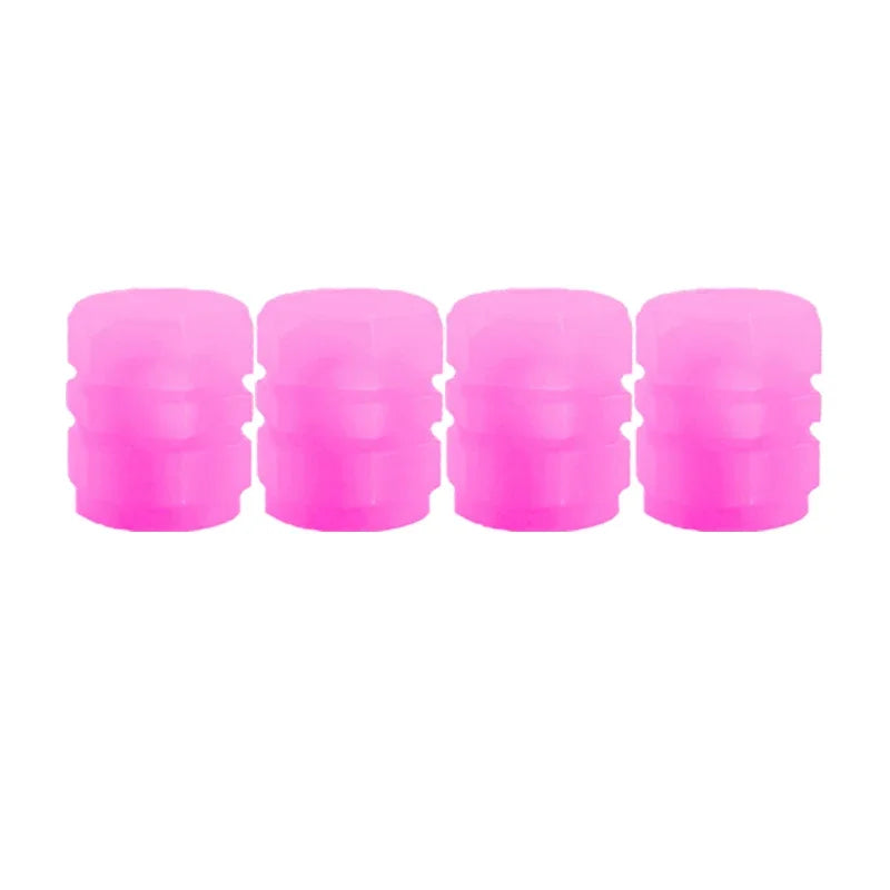 Luminous Valve Caps for Car Motorcycle Bike Wheels lifestyle view