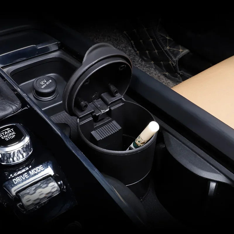 Car Ashtray Coin Storage Cup Container close-up view