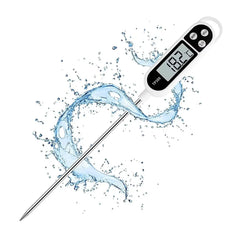 Stainless Steel Probe Food Thermometer | Pen Type Instant Read Thermometer for Milk, Coffee, Cooking