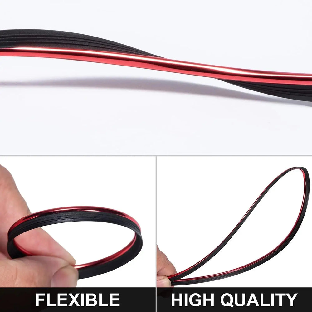 Car interior strip, car styling decoration flexible strip, dashboard cover decoration lifestyle view