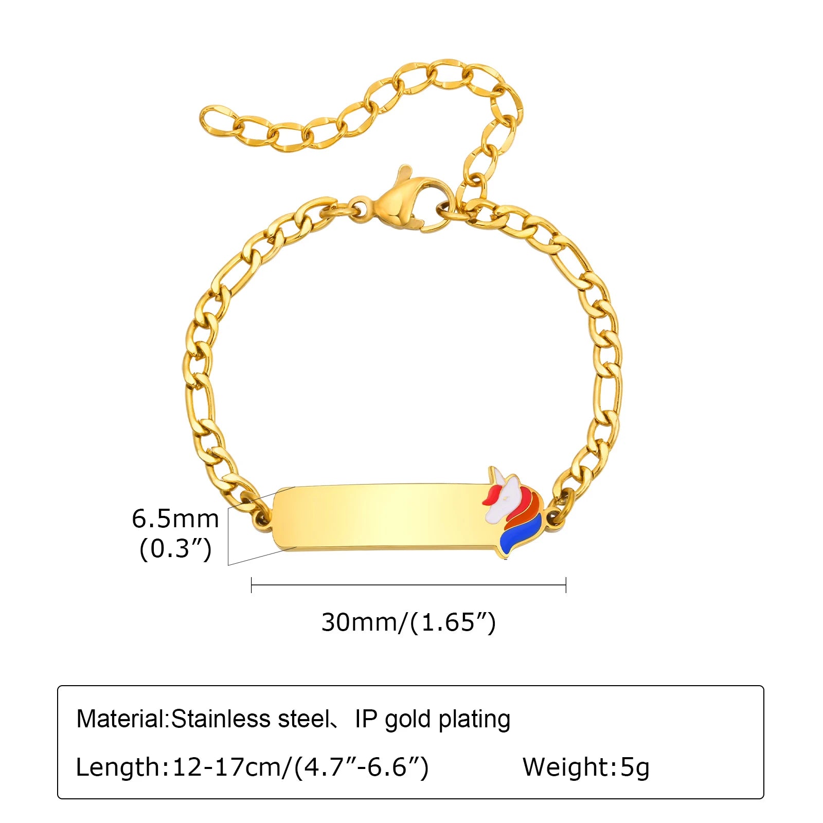 Custom Stainless Steel Name Bracelet | Personalized Gift for Daughter