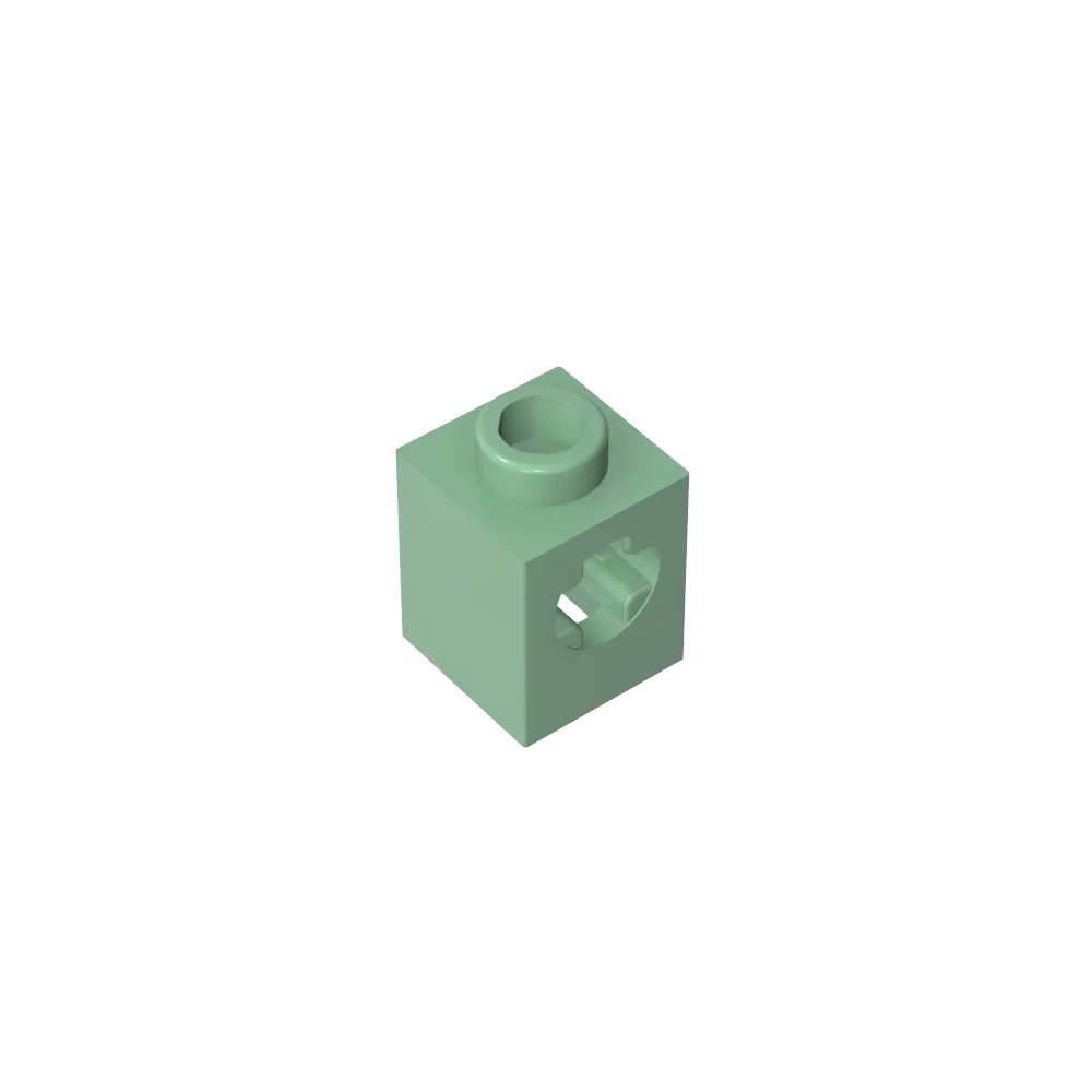 Gobricks GDS-2196 Technical Brick 1 x 1 with Axle Hole | Building Block for Lego alternate view
